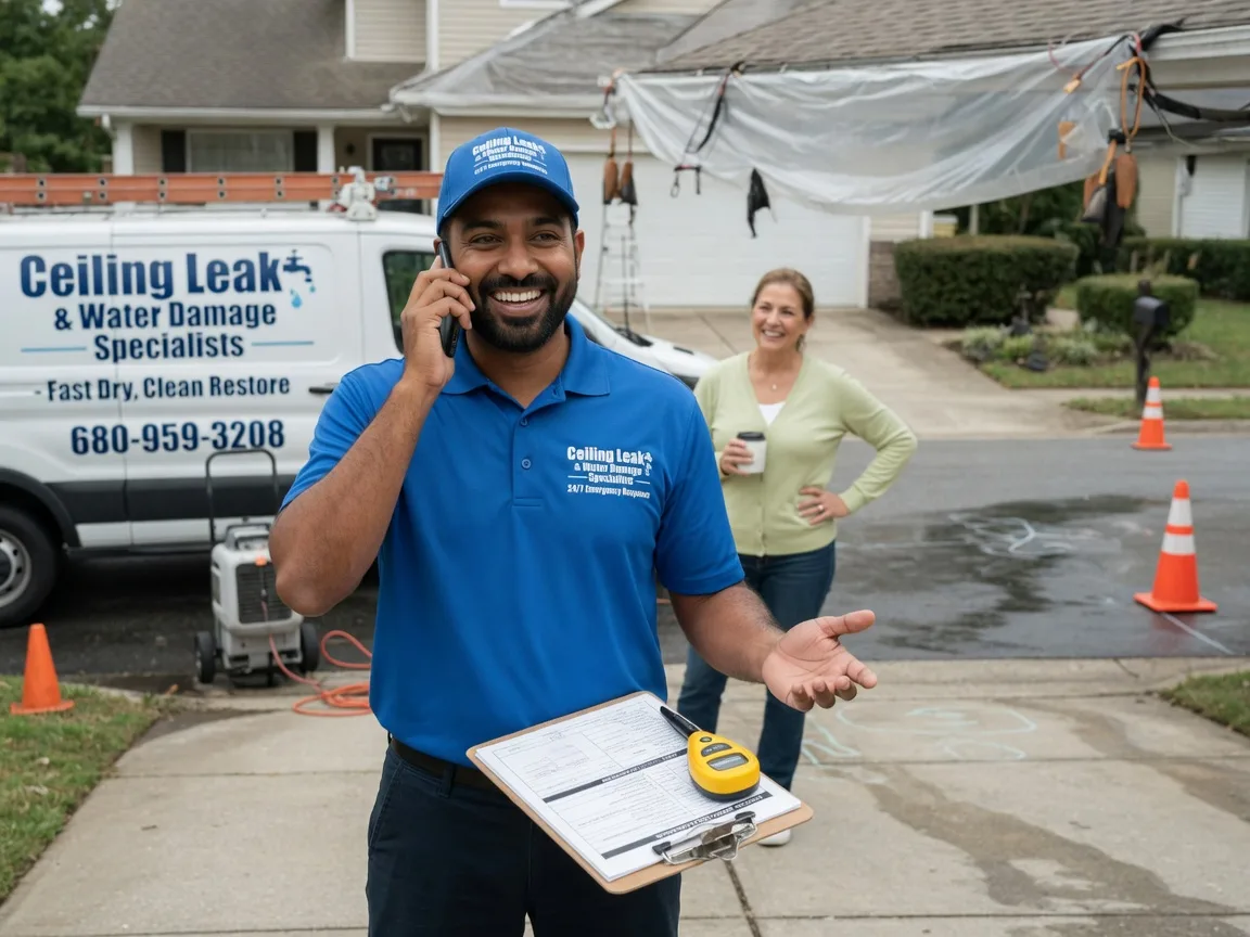 Ceiling Leak Cleanup Scottville, NC FAQs